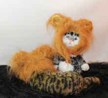 Load image into Gallery viewer, Funny Pet Hat For Small Dogs Cats Hat Emulation Lion Hair Mane Ears Head Cap Scarf Pet Halloween Festival Costume
