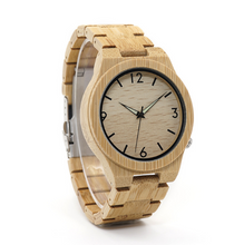 Load image into Gallery viewer, Bamboo Wooden Watch
