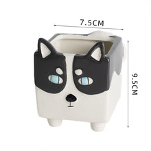 Load image into Gallery viewer, Creative Office Living Room Interior Desktop Ceramic Mini Cartoon Flower Pot
