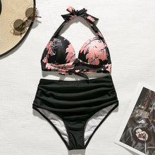 Load image into Gallery viewer, Ladies split swimsuit
