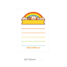 Load image into Gallery viewer, Memo Paper Small Notebook Sticky Notes Creative Cute Cartoon Stationery
