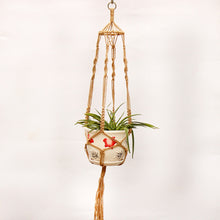 Load image into Gallery viewer, Hanging net on wall of flower pot
