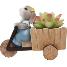 Load image into Gallery viewer, Cartoon rabbit flower pot
