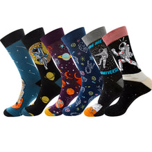 Load image into Gallery viewer, Men's Big Planet Constellation Female Laughing Stockings
