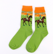Load image into Gallery viewer, art pattern socks
