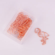Load image into Gallery viewer, Rose gold series paper clip
