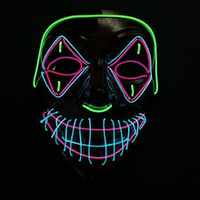 Load image into Gallery viewer, Halloween Led Mask Atmosphere Cheering Props
