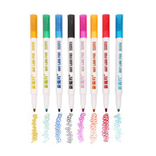 Load image into Gallery viewer, Dream double line outline pen 8 color suit
