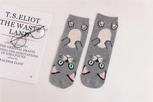 Load image into Gallery viewer, Spring And Autumn New Cartoon Straight Socks Female Adult Animal Cute Female Sockscotton Socks In Stockings
