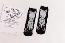 Load image into Gallery viewer, Spring And Autumn New Cartoon Straight Socks Female Adult Animal Cute Female Sockscotton Socks In Stockings
