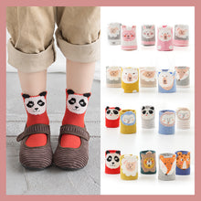 Load image into Gallery viewer, Children's Boxed Cartoon Tube Socks Boys And Girls Baby Cotton Socks
