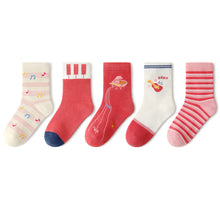 Load image into Gallery viewer, Children's Autumn And Winter Tube Cotton Socks
