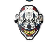 Load image into Gallery viewer, LED Sound Control Luminous Mask Nightclub Masquerade Quick Hand Shake Artifact Voice-activated fluorescent EL light-emitting mask
