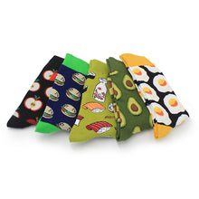 Load image into Gallery viewer, Food series couple socks creative cotton socks
