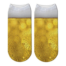 Load image into Gallery viewer, Beer Beer Print Socks, Women's Boat Socks, Adult Socks
