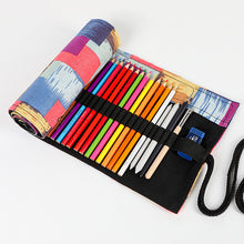 Load image into Gallery viewer, Pencil Bag Color Pencil Sketch Stationery Bag

