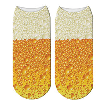 Load image into Gallery viewer, Beer Beer Print Socks, Women's Boat Socks, Adult Socks
