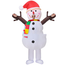 Load image into Gallery viewer, Adult Christmas Inflatable Clothes Halloween Inflatable Suit

