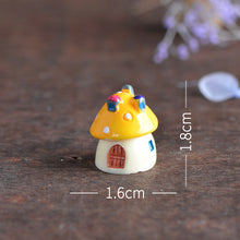 Load image into Gallery viewer, Mini ornaments succulent simulation small mushrooms
