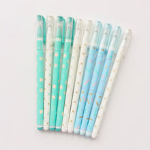 Load image into Gallery viewer, Simple And Stylish Geometric Element Gel Pen Black 0.5mm Student Stationery Writing Pen
