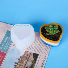 Load image into Gallery viewer, Epoxy Mold Dish Succulent Flower Pot Silicone Mold Mirror Surface
