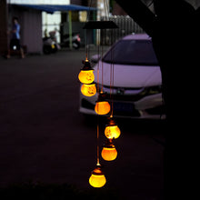 Load image into Gallery viewer, LED solar energy Halloween wind chime lamp
