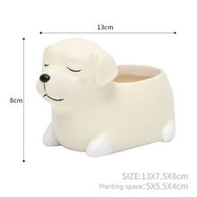 Load image into Gallery viewer, Creative Sleeping Pet Succulent Flower Pot
