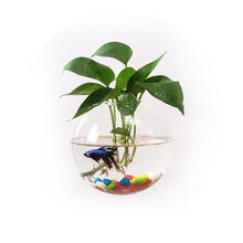Load image into Gallery viewer, Hanging Utensils Hanging Wall Glass Flower Pots
