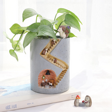 Load image into Gallery viewer, Fun Gardening Cartoon Succulent Flower Pot
