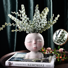 Load image into Gallery viewer, Nordic Creative Art Doll Sculpture Flower Pot
