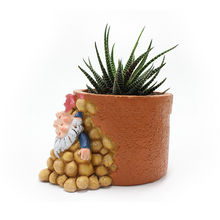 Load image into Gallery viewer, Potato Fairy Flower Pot Decoration Resin Flower Pot Balcony Decoration
