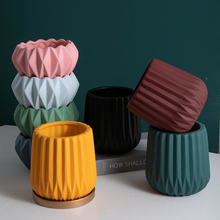 Load image into Gallery viewer, Succulent Flower Pot Ceramic Nordic Style Ins Simple And Creative Home
