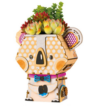 Load image into Gallery viewer, Hand-assembled model succulent flowerpots
