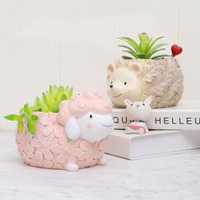 Load image into Gallery viewer, Resin flower pot decorations
