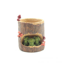 Load image into Gallery viewer, Green Frog Flower Pot
