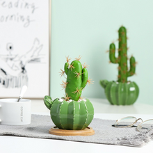 Load image into Gallery viewer, Indoor Ceramic Succulent Plant Pot Cactus Flower Pot Home Balcony Garden Decoration Ornaments
