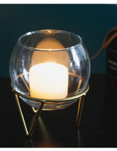 Load image into Gallery viewer, Glass flower pot
