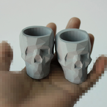 Load image into Gallery viewer, Creative geometric cement flower pot
