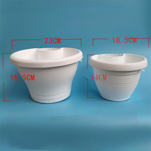Load image into Gallery viewer, Creative Sewer Wall Hanging Flower Pot Bundled With Chlorophytum Column
