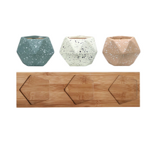 Load image into Gallery viewer, Nordic Succulent Flower Pot Ceramic Tray Creative Personality
