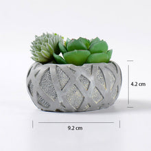 Load image into Gallery viewer, Creative And Succulent Imitated Multi-material Mini Flowerpots Original Micro-landscape
