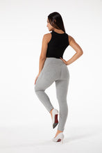 Load image into Gallery viewer, shascullfites melody high waist gray leggings push up shaping leggings hip lifting peach lift leggings

