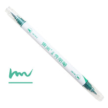 Load image into Gallery viewer, Hand-painted Multifunctional Refillable Soft Tip Calligraphy Pen
