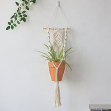 Load image into Gallery viewer, Gardening And Greening Flower Pot Cotton Rope Hanging Net Bag
