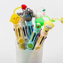 Load image into Gallery viewer, 8-color Cartoon Doll Ballpoint Pen Student Multi-function
