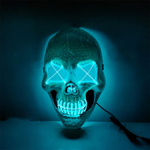 Load image into Gallery viewer, Halloween Skull Glowing Mask Bar Night Horror
