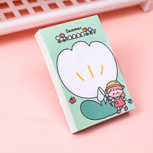 Load image into Gallery viewer, Cartoon Doodle Girl Post-it Notes Ins Girly Heart
