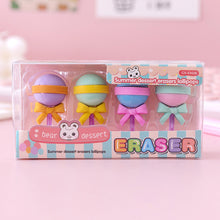 Load image into Gallery viewer, Creative Primary School Prize Eraser Dessert Cute Cartoon Childrens Gifts School Supplies Kindergarten Eraser
