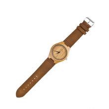 Load image into Gallery viewer, Bamboo quartz watch
