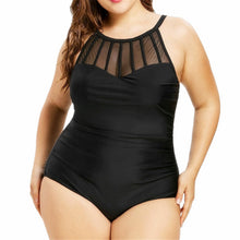 Load image into Gallery viewer, Plus size hot spring one-piece swimsuit
